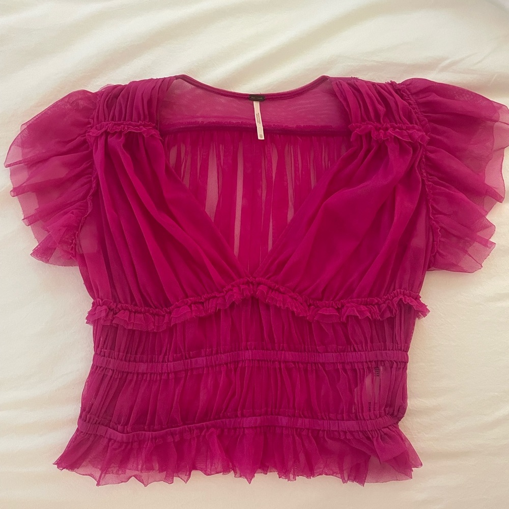 Free People Making Me Smile Top